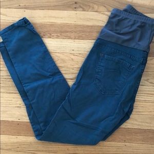 James Jeans dark green skinny Maternity Jeans
